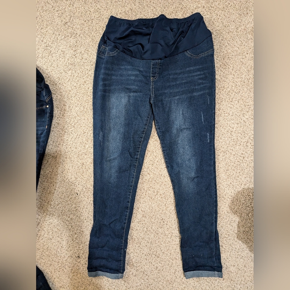 Maternity skinny jeans XL